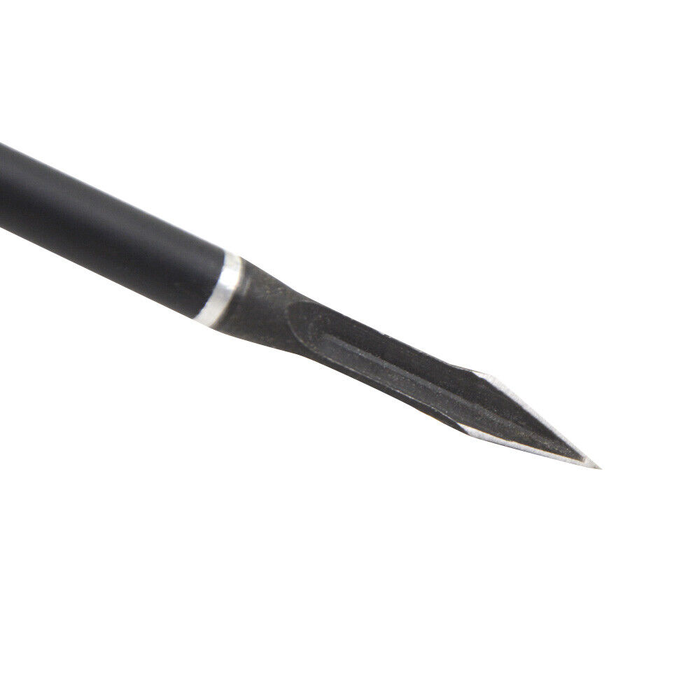 12pcs Archery Hunting Arrowheads Blade Tips Broadheads Screw Points